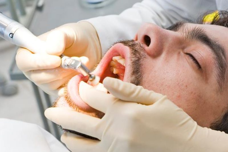 Relaxed patient — sedation dentistry
