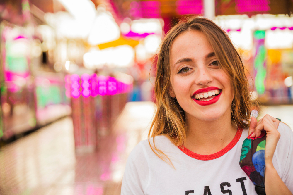 Healthy, confident smile