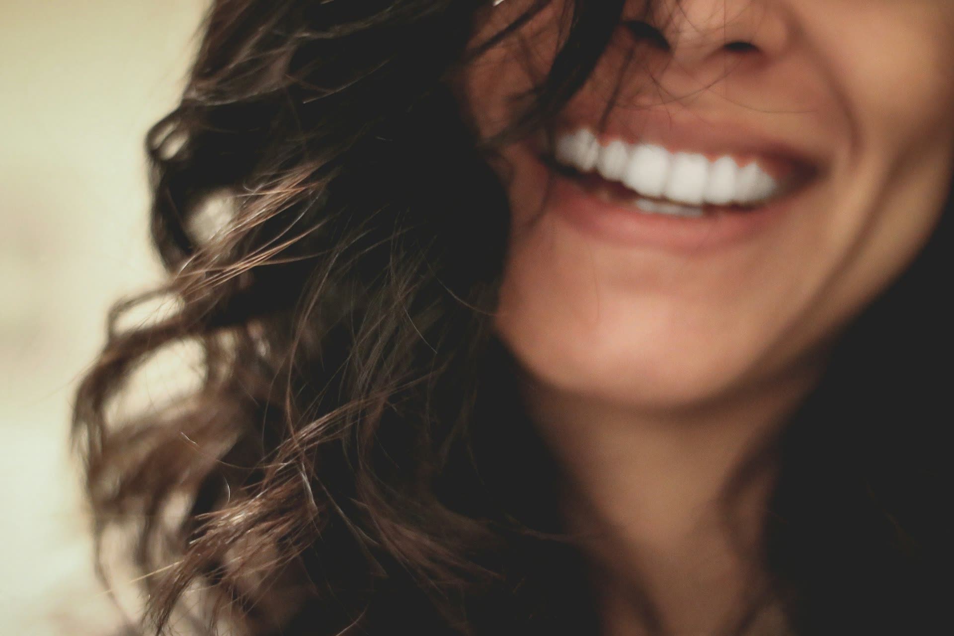 Close-up of a smiling woman