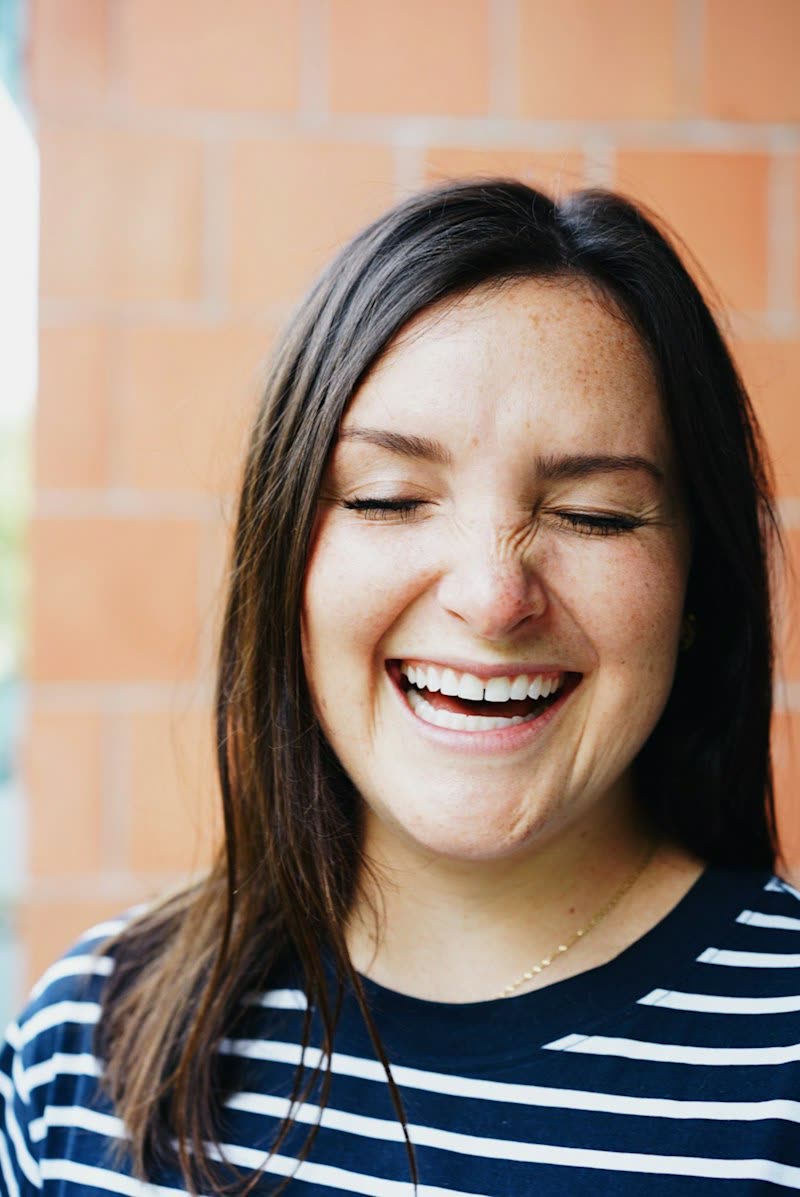 Smiling young woman